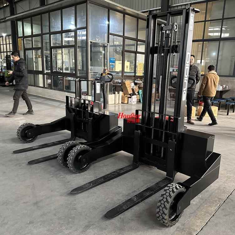直销1.3站吨驾式全电动地车山地山型电动托盘年电动越野KZP叉车