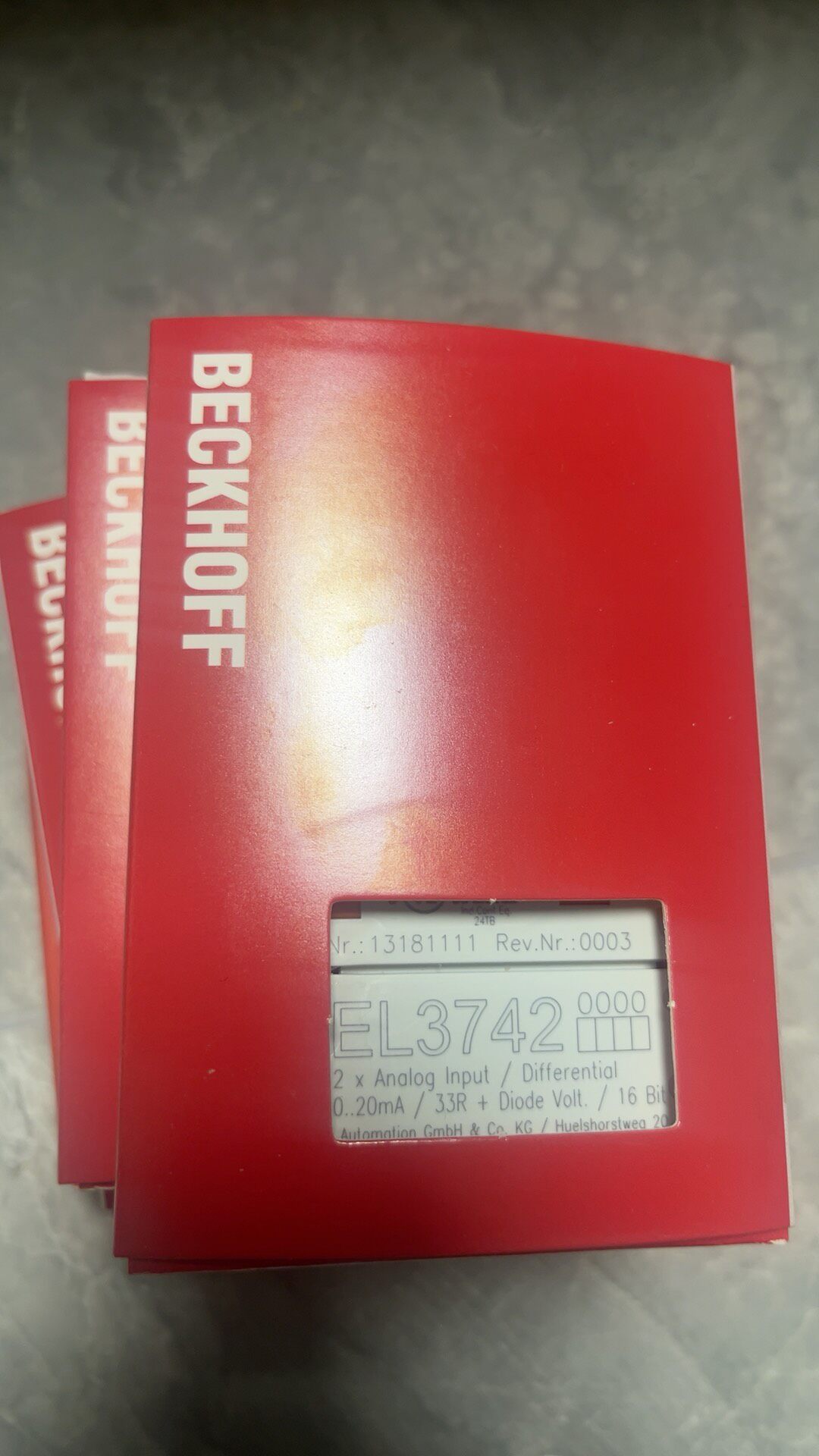 倍福 EL3742   实物图需要的联系 议价