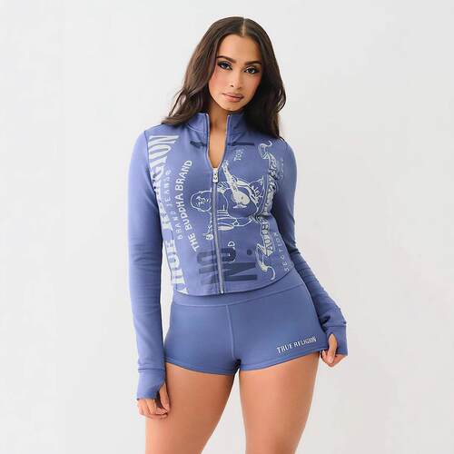 Women's Cool Girl Series Shorts Long Sleeve Set