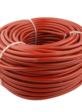 红色硅胶圆条 实心耐高温防撞硅胶密封条 防滑防水硅胶条T型O型条