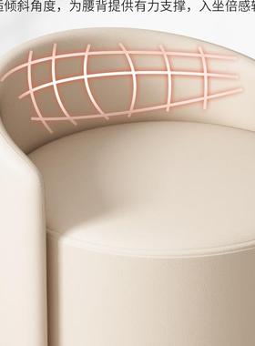 家凳子用客现厅24249沙发凳简约梳妆台凳子小椅子化妆凳圆凳代矮