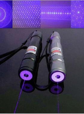 齐影200mw激光手电蓝紫光激光手电 绿色蓝色激光笔 三色外壳激光