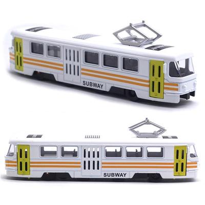 Classc Tran Tram Decast Pull ack Model Vehcle Toy Class