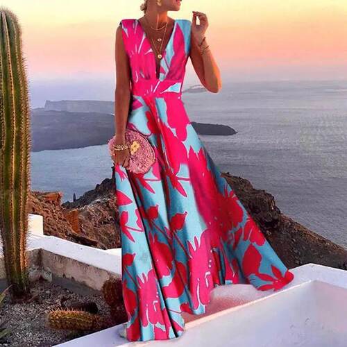 Women's Fashion Pattern Deep Middle Waist Fragrant Style