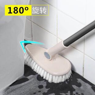 brush tile floor bathroom broom handle cleaning mop long