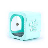 猫咪宠物用品 窝可通用猫网猫四季 红别墅太空舱床拼接封闭式 冬季