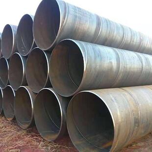 Q235大口径螺旋钢管农田灌溉内外防腐螺旋管DN600高频焊接工程管