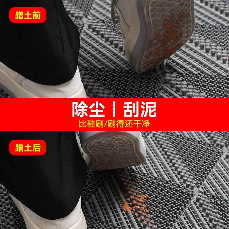 室外防滑地垫进门除尘脚垫塑料门垫户外垫子入户门口迎宾地毯商用