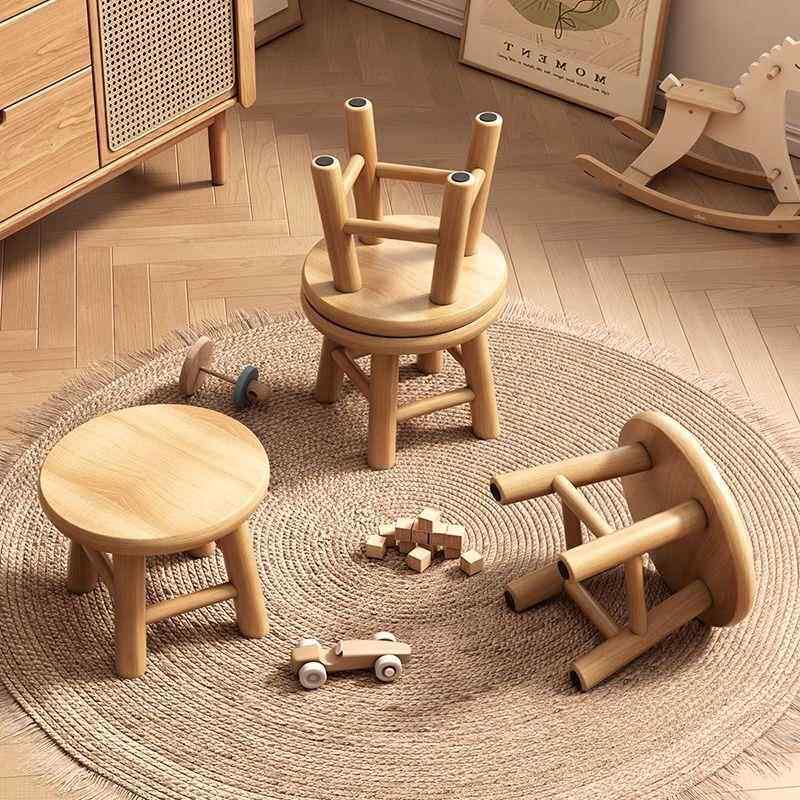 板凳腿实木小凳子家用客厅现代简约老式板凳茶几凳圆凳方凳矮凳木