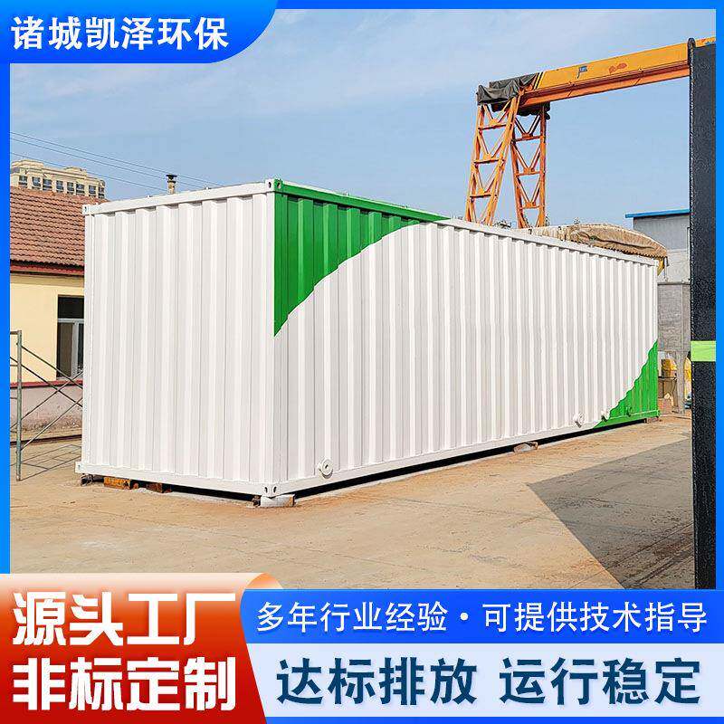养殖医院污水处理器一体化污水处理设备集装箱污水泵站成套设备