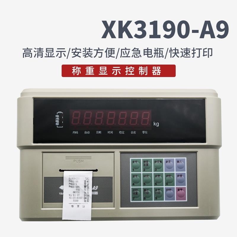 XK3190-A9+P仪表称重显示器A9打印仪表电子秤地磅仪表A9