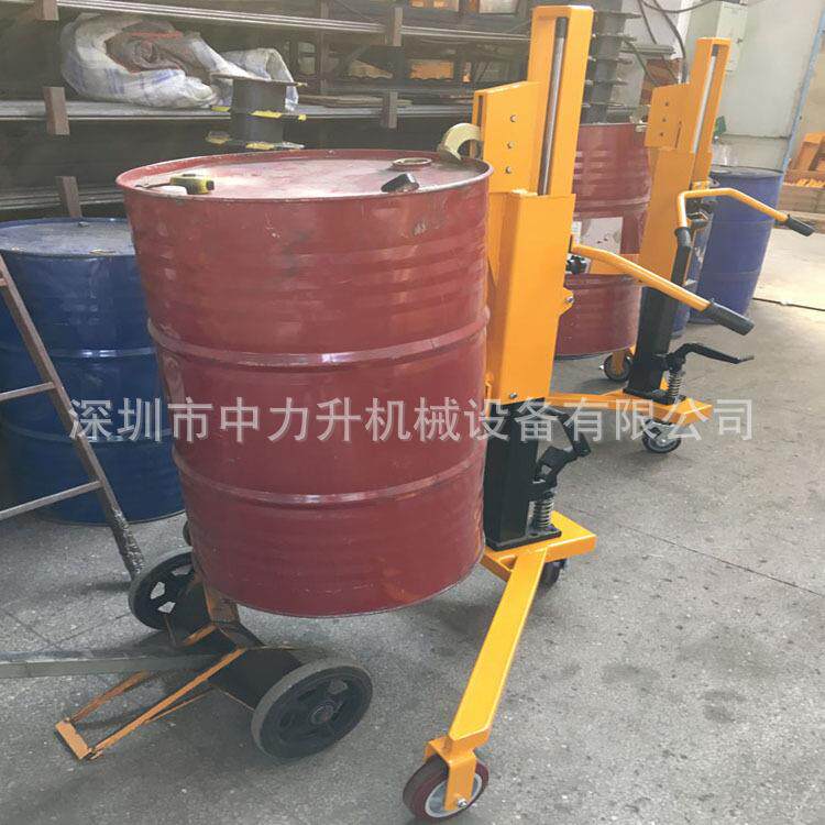 手动油桶搬运车鹰嘴式油桶搬运夹轻便型油桶车简易型油桶车