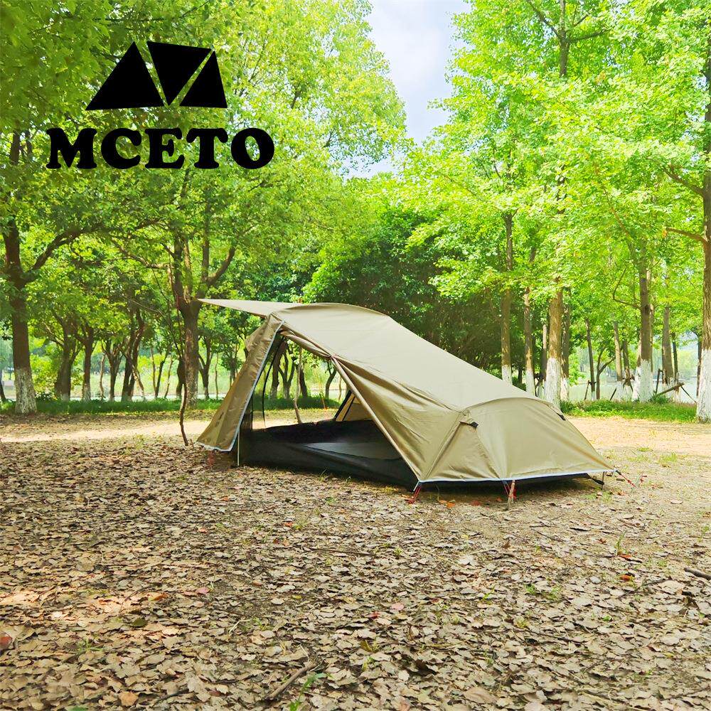 MCETO米拓行山2二人户外超轻量化铝杆防暴雨水隧通道露野营帐篷