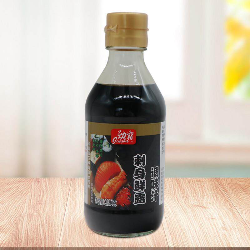 劲霸刺身鲜露12瓶整箱刺身酱油芥辣伴侣调味汁芥末蘸酱日式