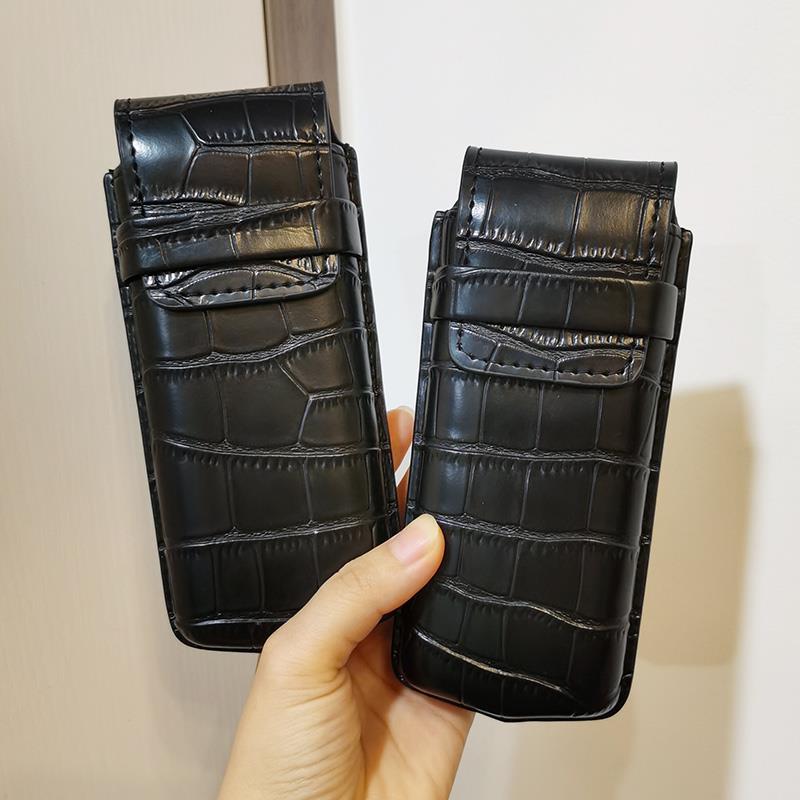 高档皮旅行式表盒高档手表收真纳盒单个男女便携手表包保随身护腕