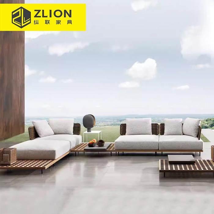 高端户外别墅酒柚木庭沙发265酒店院花园家具露台室外藤织沙发家,住宅家具,户外沙发,淘宝优惠券,粉丝福利购,淘宝优惠卷