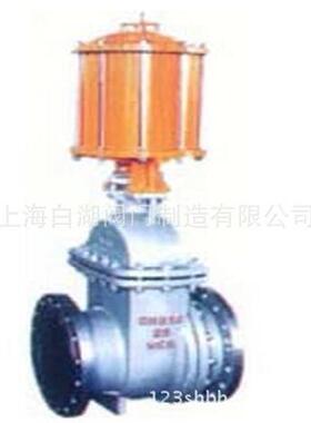 PZ641H型PN16~PN63气动钢制排渣闸阀