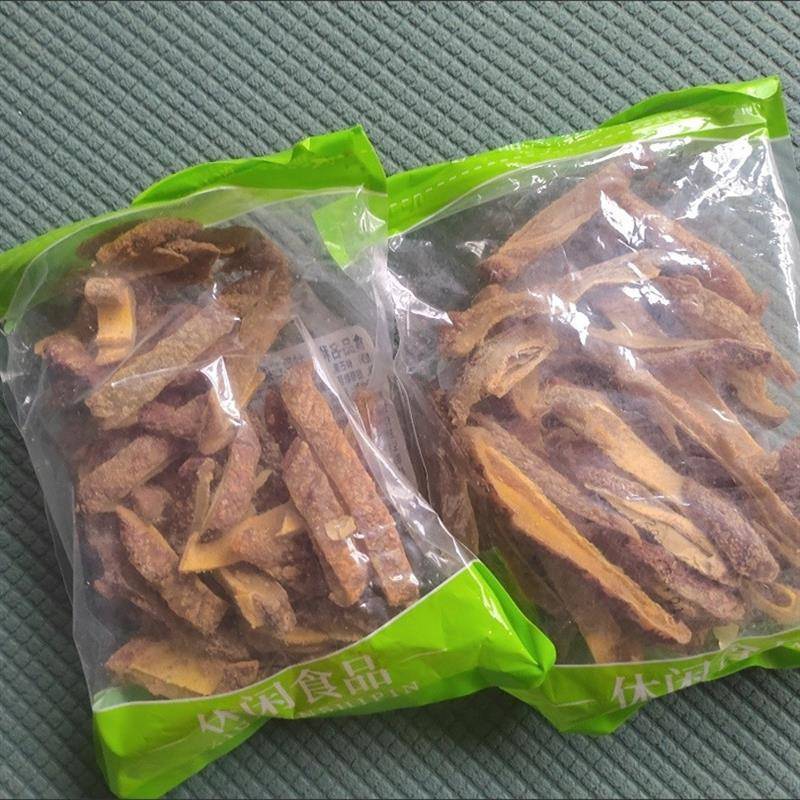 速发现货广东同益甘草味芒果干 干创源咸味芒果条酸甜甘甜芒果脯