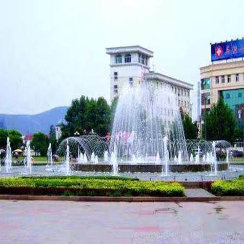 广场音乐喷泉厂水池672旱鱼喷池光水幕电影波全套设备控制家系统