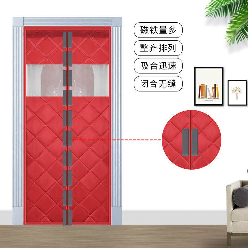 开窗棉帘冬季保防风空调隔断家用暖隔帘音冷新开窗牛库保温门防寒