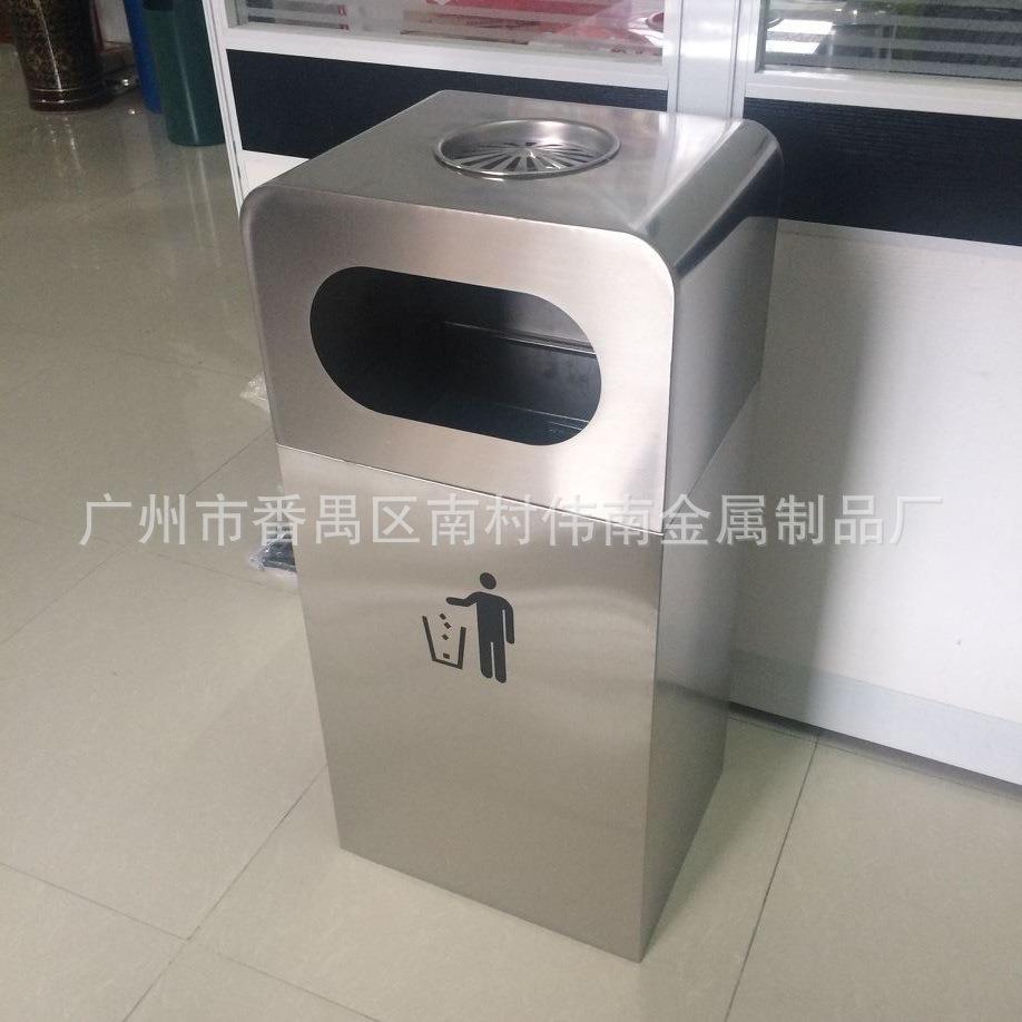 厂家商场银行小区物业大堂酒店用品不锈钢创意英式烟灰室内垃圾桶