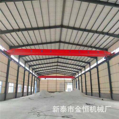 5吨悬式单梁库起重机挂车间仓用电动控遥MDF天车变频遥控单梁起重