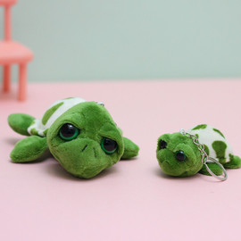可爱乌龟毛绒玩具公仔小海龟玩偶大眼龟钥匙扣挂件女生包挂饰礼物
