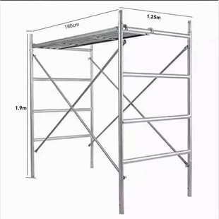 现货供应活脚架脚手架脚手脚手架移动 施工架动手用工地架子 梯形