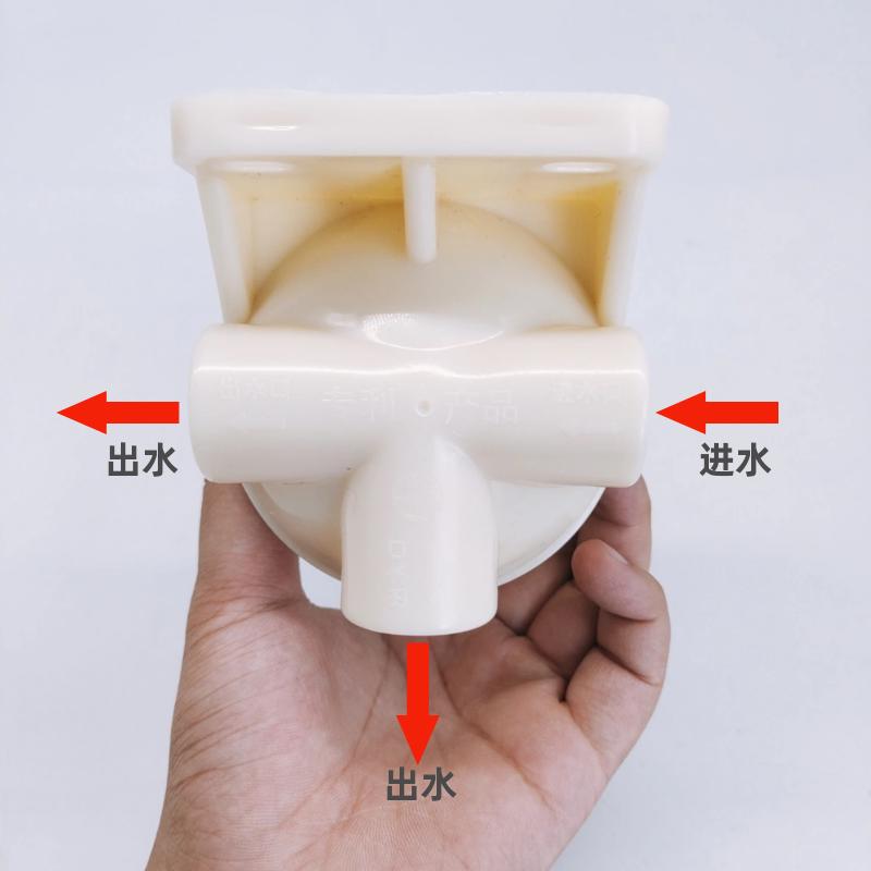 汽车货车加装改装淋水器配件刹车淋水过滤器过滤网器透明淋水滤杯