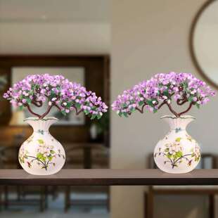 天然紫水晶客厅家居饰品美式客厅结婚高档轻奢玉器别墅工艺品摆件