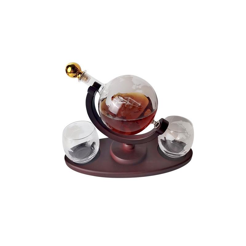 厂家帆船泡酒瓶工艺玻璃泡酒瓶红酒醒酒器玻璃泡酒瓶地球仪