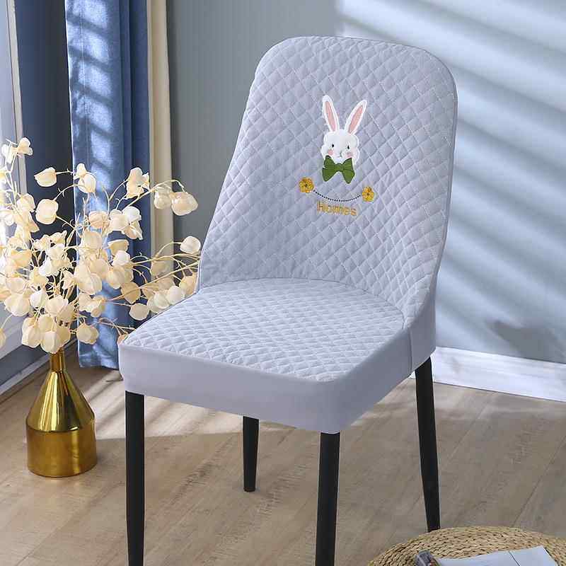餐桌椅子套罩扶手凳子套弹力轻奢高级感加厚防猫抓异型座椅套