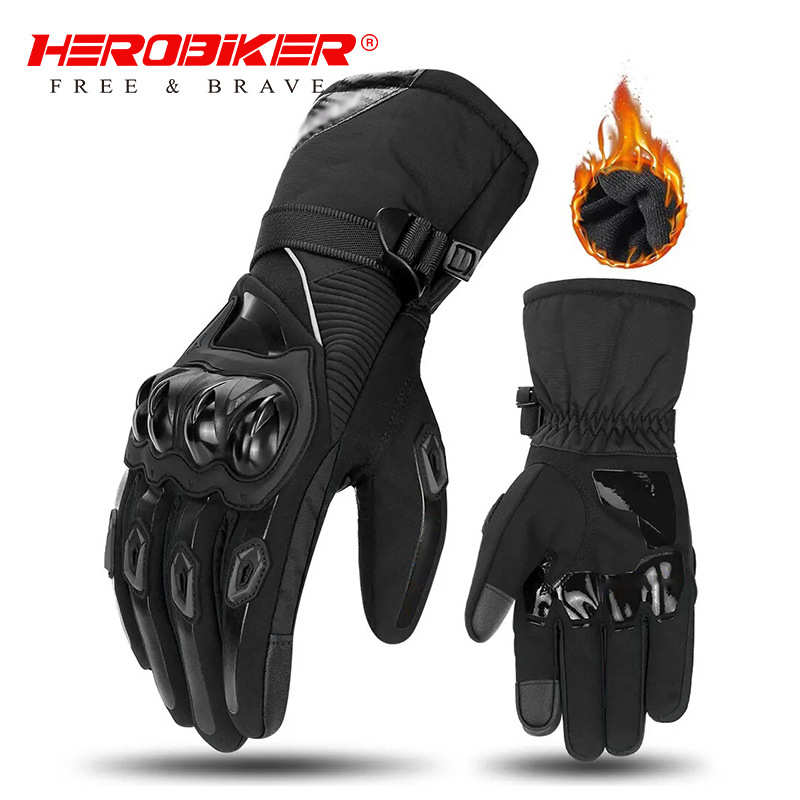 IRONRIDE摩托车骑行手套户外登山运动防摔保暖加厚自行车机车装备