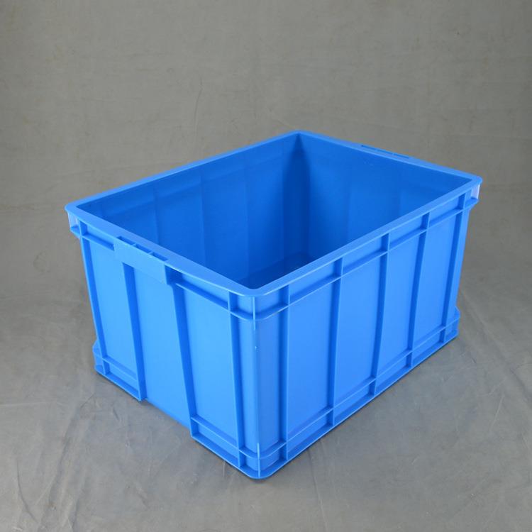 大号周转箱塑-物流0箱700390箱料74*560*400可PAA加盖长方形周转