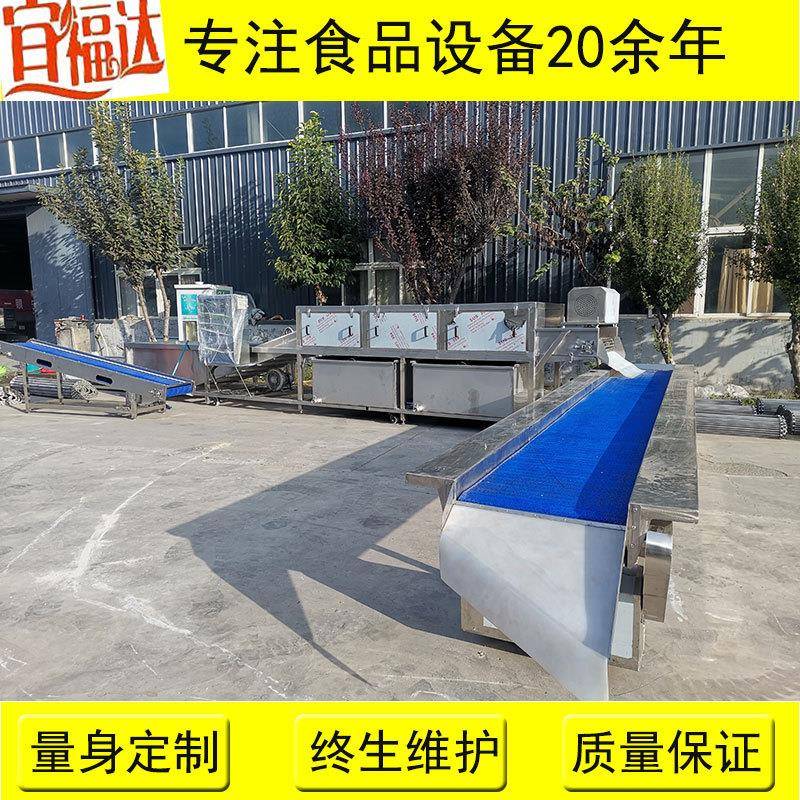 中草药网带式连续烘干机生物颗粒加热炉电加热果蔬烘干箱厂家