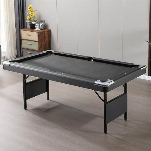 家用室内成人2.1米7尺折叠台球桌 免安装桌球台撞球台pool table