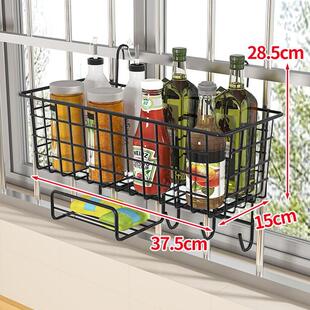 阳台挂篮窗台置物架挂墙挂钩式悬挂窗外置物筐厨房收纳神器省空间