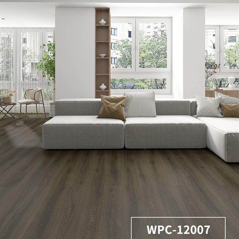 12mm零醛添加WPC石塑地板防水耐磨PVC石晶锁扣地暖出口品质