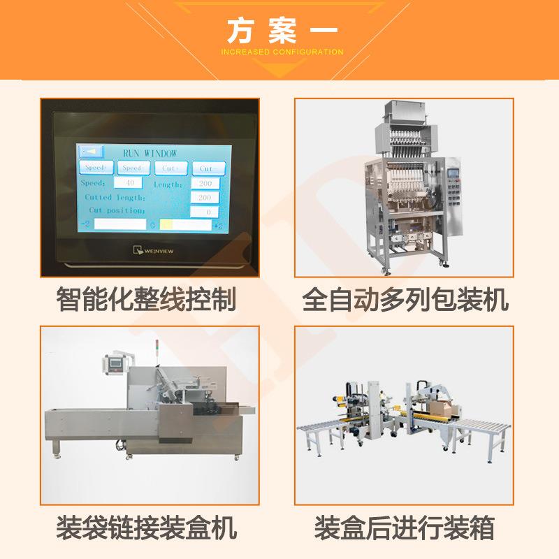 长条多列末包装机固体装836饮料冲代餐剂条包粉自动排列盒机分装图片