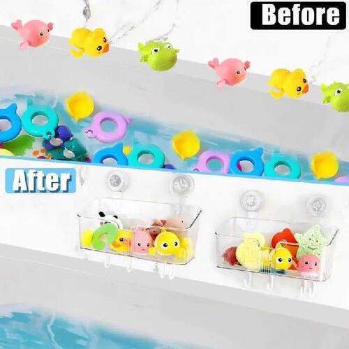 Bath Toy Organizer Bathroom Toy Storage box Bath Toy