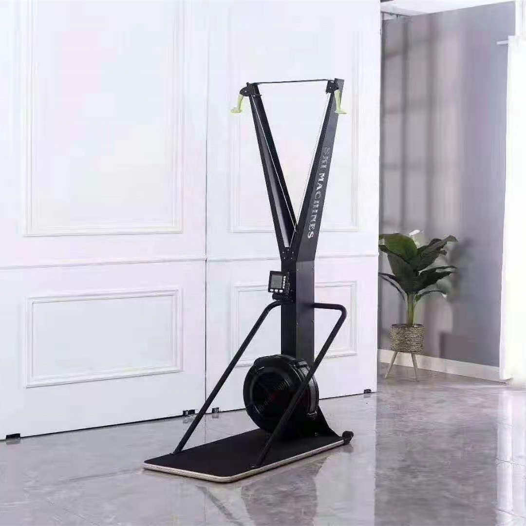 工厂现货供应风阻滑雪机商家用健身房女子塑形室内模拟滑雪训练器