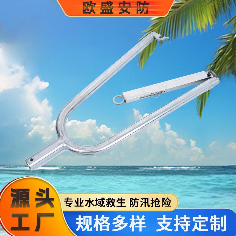 高空穿绳器便携式挂绳绑线快速挂钩远距离拉绳船用靠岸船钩伸缩式