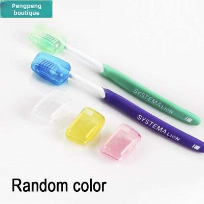 10PCS Portable Toothbrush Cover Protect Brush Cap Clean Box