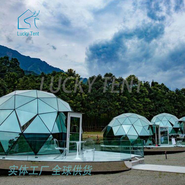 球形玻璃屋玻璃星空帐篷圆形玻璃酒店户外景区营地民宿建设