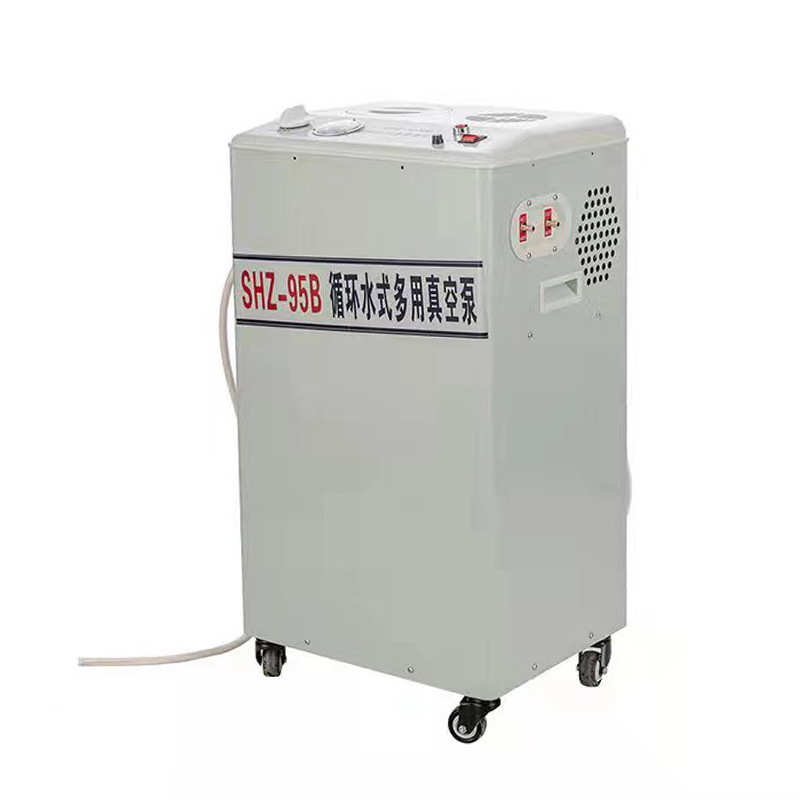 坏水真空泵95小型实验室真空泵式循shz立式移动不锈钢-抽气泵蒸馏