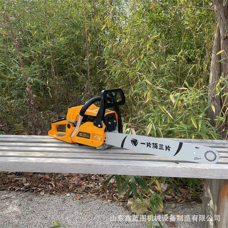 大功率二冲程家用伐木劈柴20寸油锯 户外省油手持式汽油链条锯
