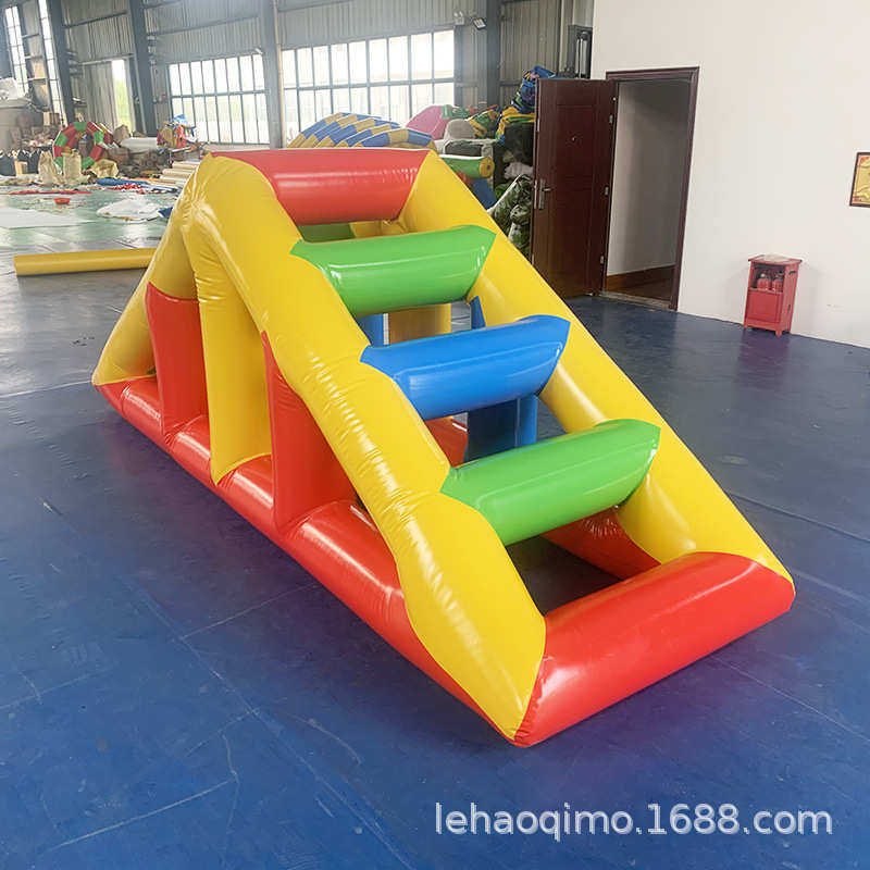 大墙体训练教具攀岩趣味充气器材梯道具三角智能铅笔幼儿园运动会