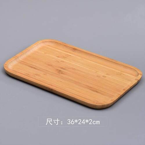 high quality Hotel wooden tray solid wood tray rectangular