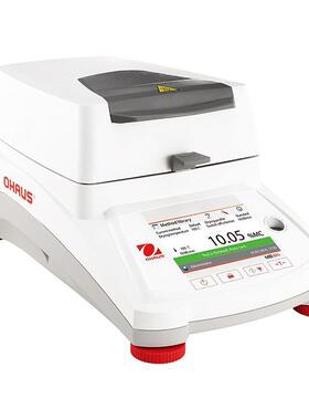 ohaus奥豪斯MB120快速水分仪塑料水分仪回潮仪塑胶母粒水分触摸屏