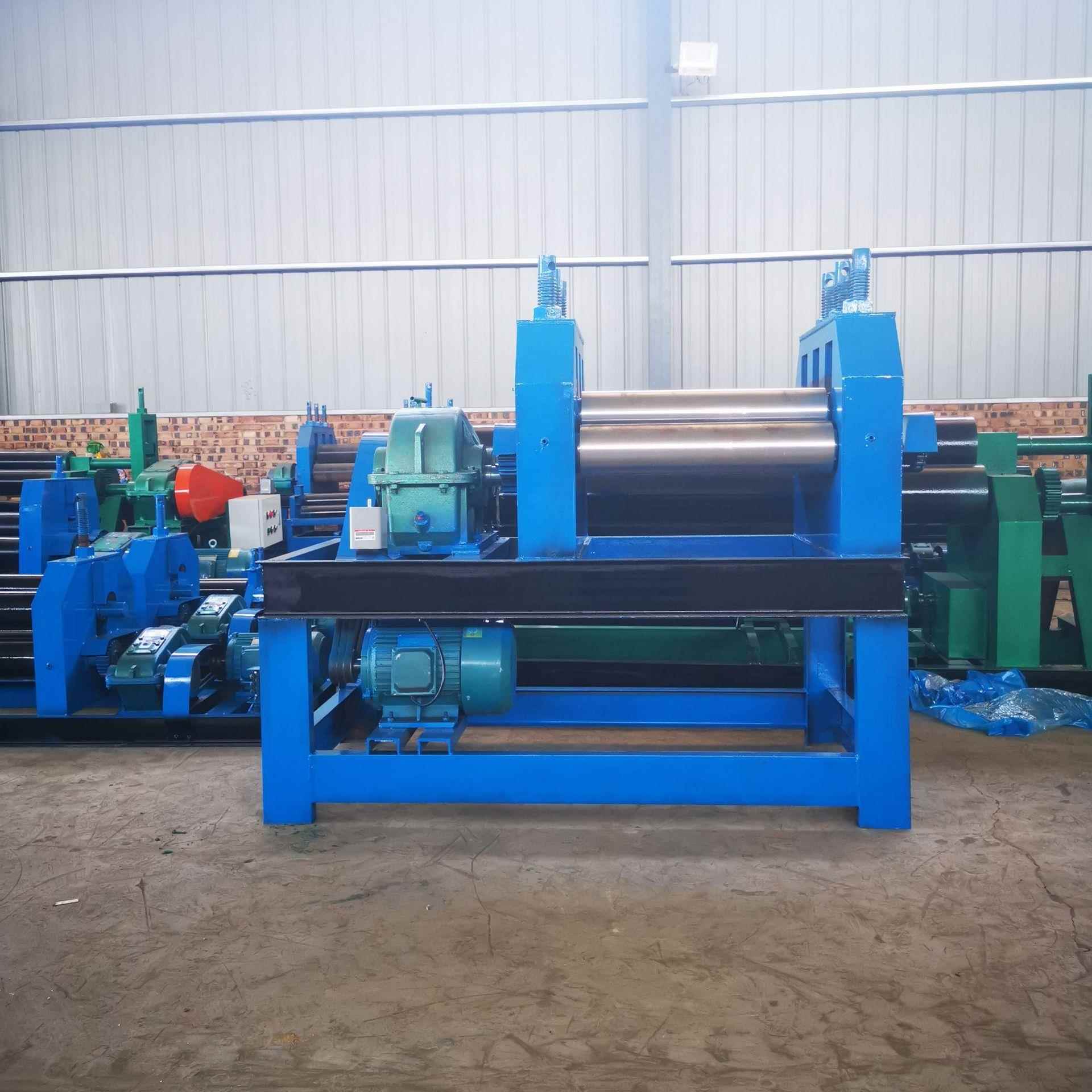 铁刚板不锈钢板电动校金平机 属板IXM材压平机平整机 金网开平机